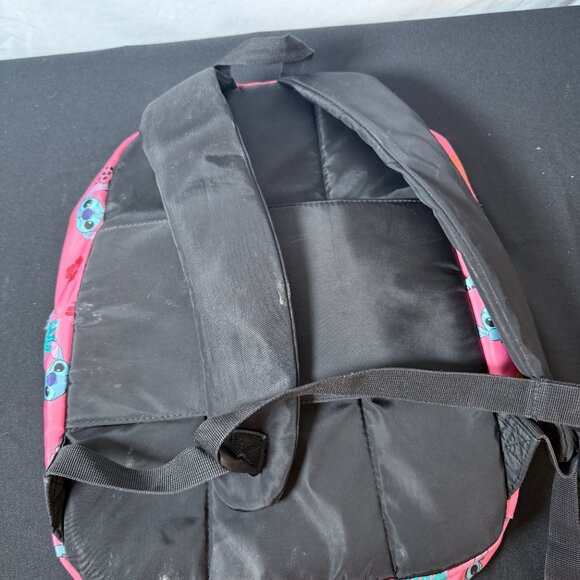 Disney Stitch Pink Tropical Kids Backpack School Book Bag - Picture 5 of 11